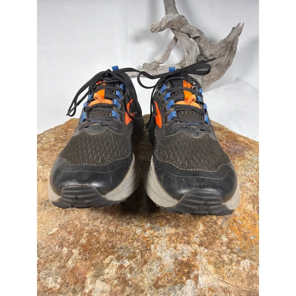 Brooks Caldera 5 Mens Trail Running Shoes Black Orange Blue 1103541D041 Size 11
